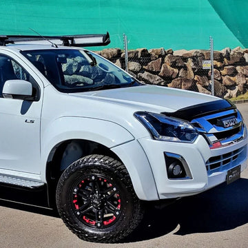 EGR Isuzu Dmax Fender Flares Full Set Colour Matched June 2017-July 2020 - Brixton 4x4 - Buy Online Now!